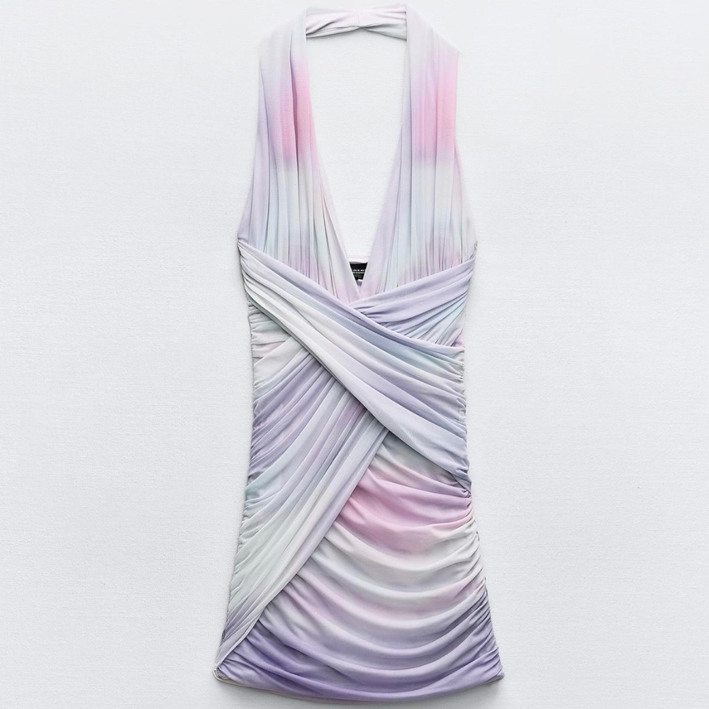 Zara draped printed Tully
